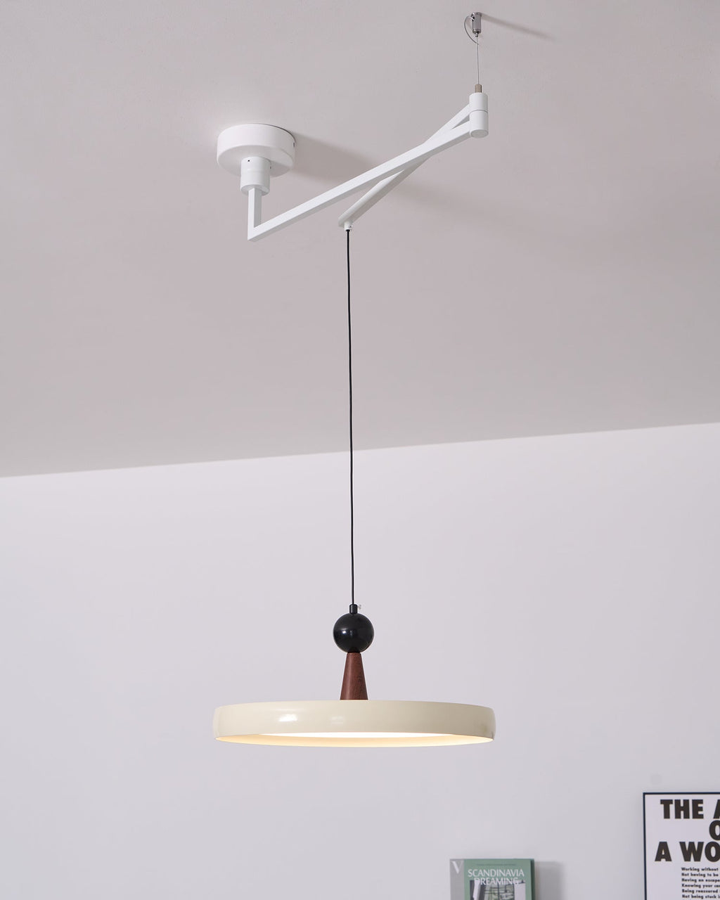 Lodi Swing Arm Metal Pendant Light — product view 25