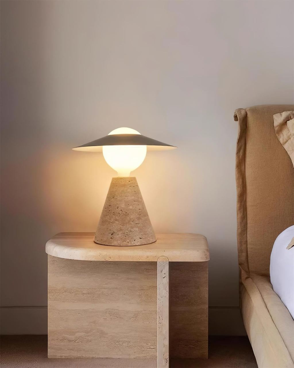 Bartley Travertine Table Lamp — product view 17