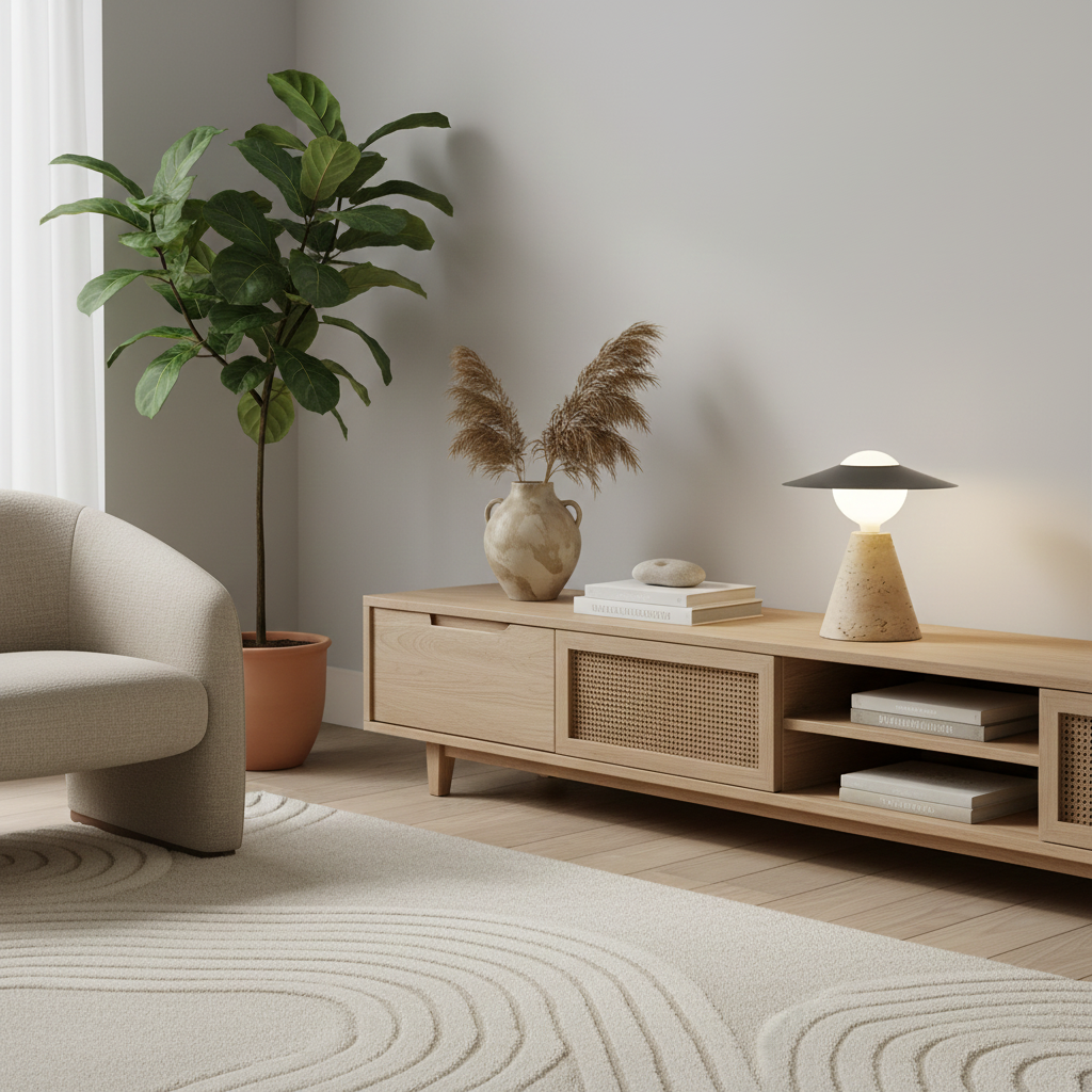 Bartley Travertine Table Lamp — product view 21