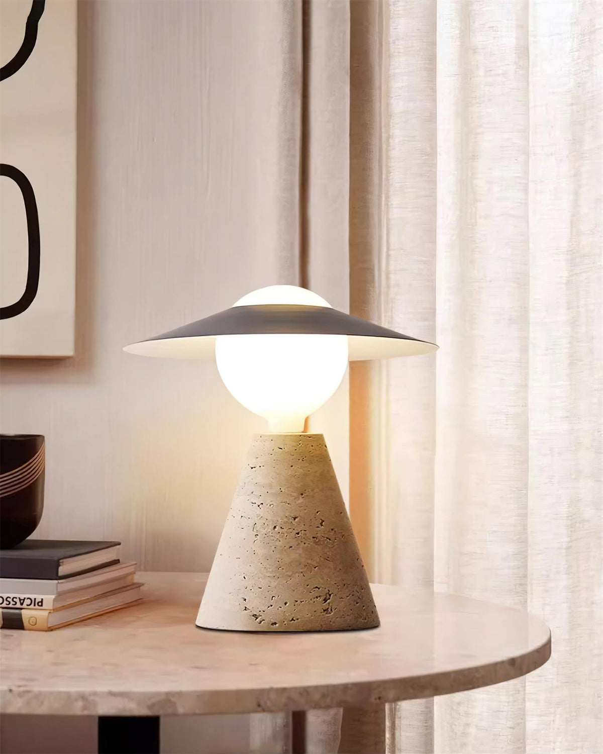 Bartley Travertine Table Lamp — product view 22