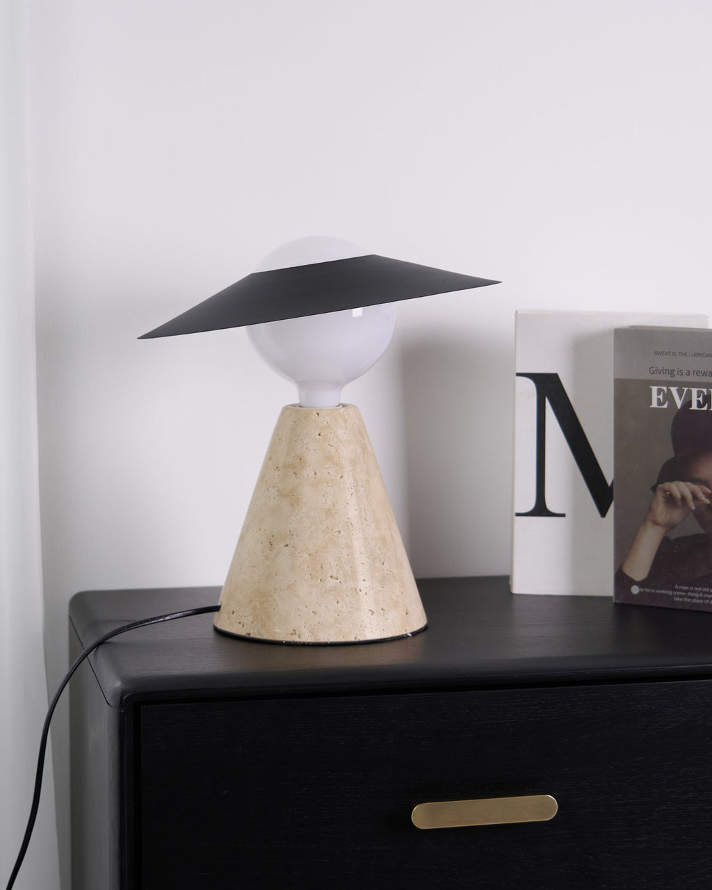 Bartley Travertine Table Lamp — product view 38