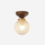 Lumidora Glass Ceiling Lamp — product view 1