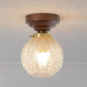 Walnut Color & Clear