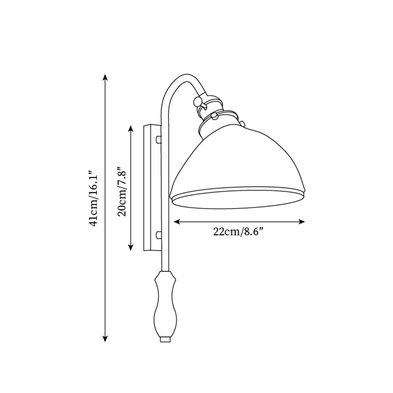 Felman Glass Wall Lamp — product view 5