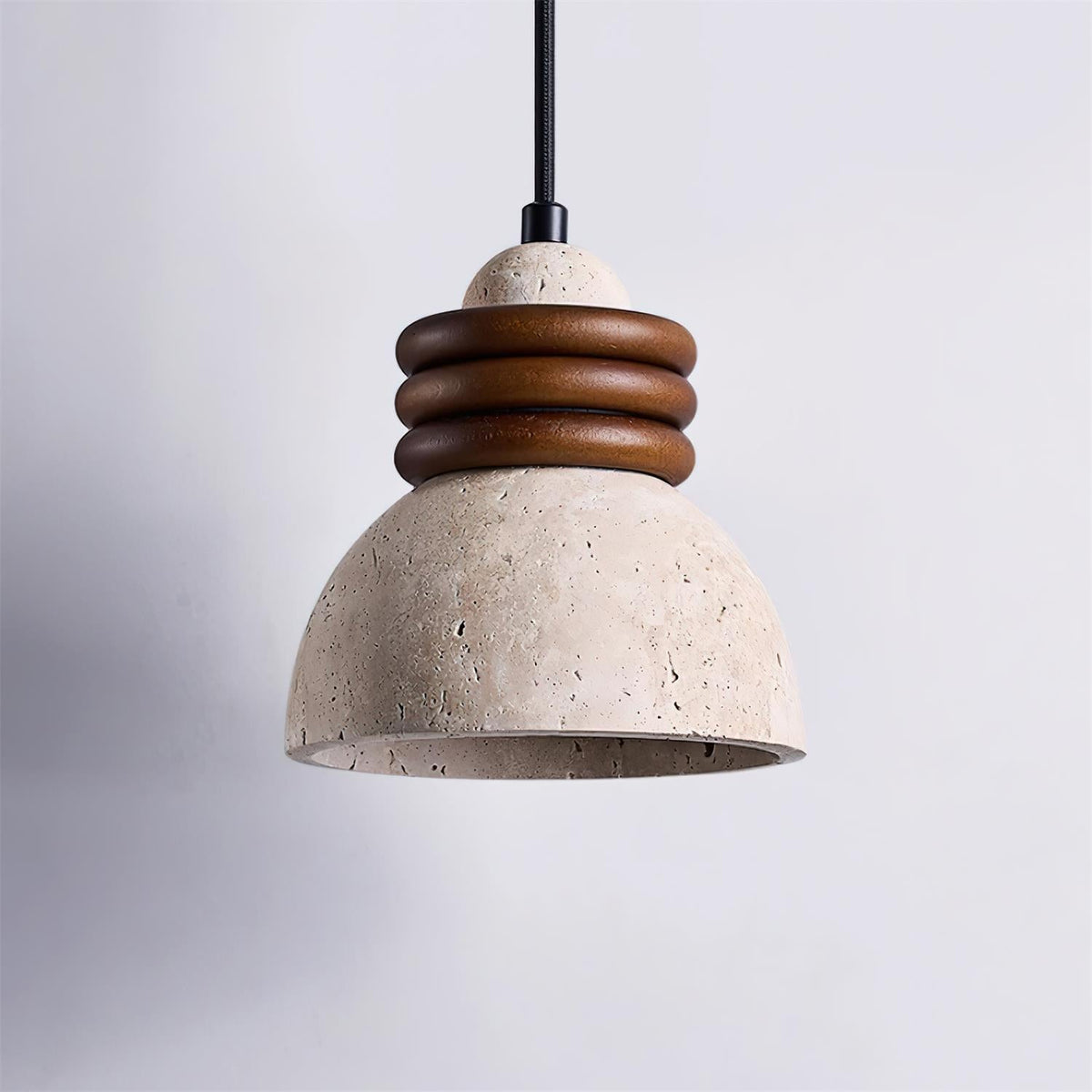 Veluca Travertine Pendant Lamp — product view 4