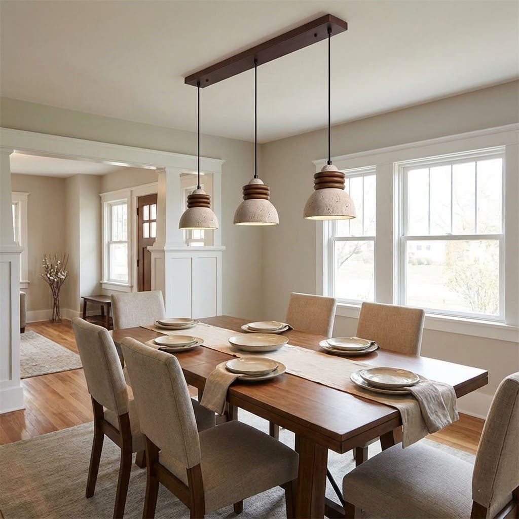 Veluca Travertine Pendant Lamp — product view 12