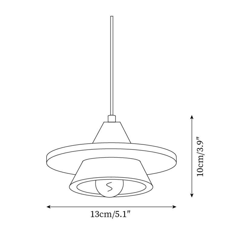 Clay Travertine Pendant Light — product view 5