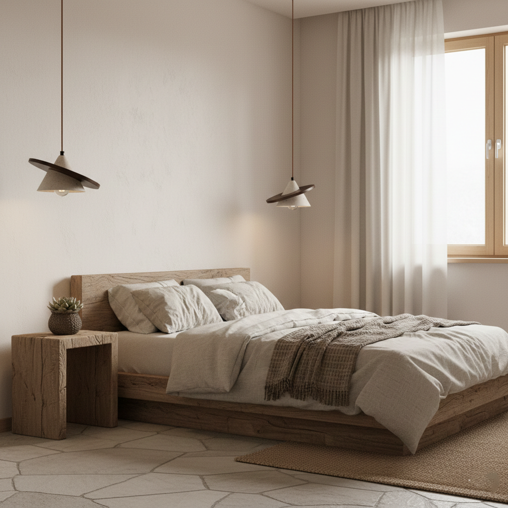 Clay Travertine Pendant Light — product view 6