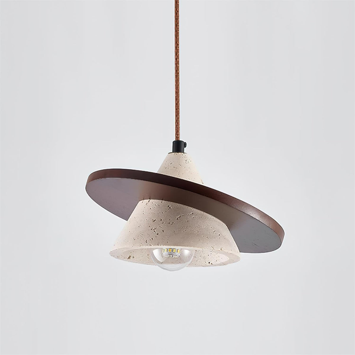 Clay Travertine Pendant Light — product view 13
