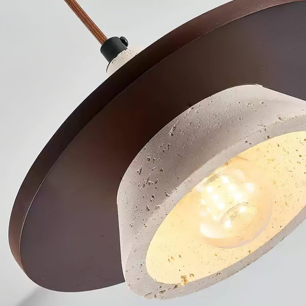 Clay Travertine Pendant Light — product view 17