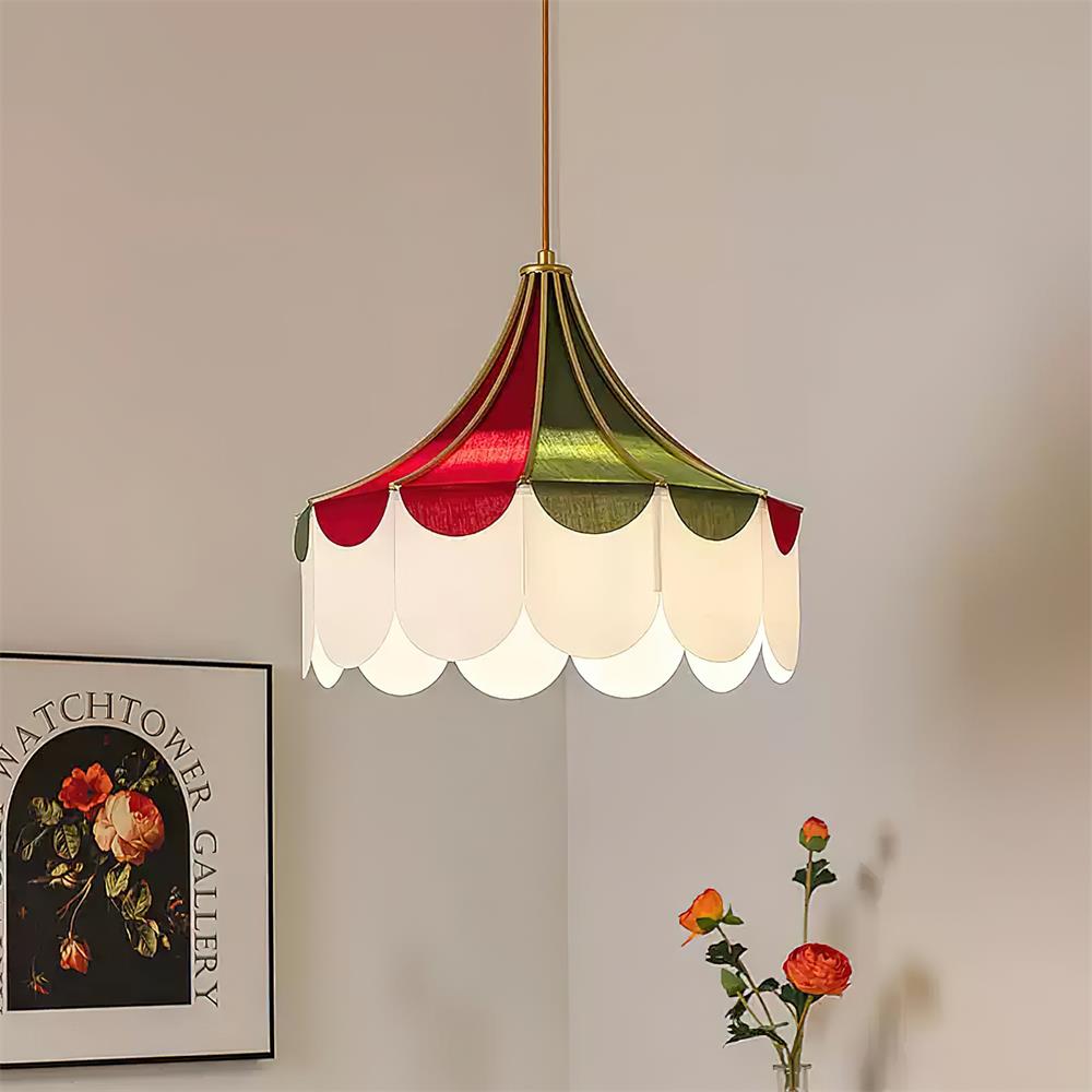 Circus Fabric Pendant Lamp — product view 2