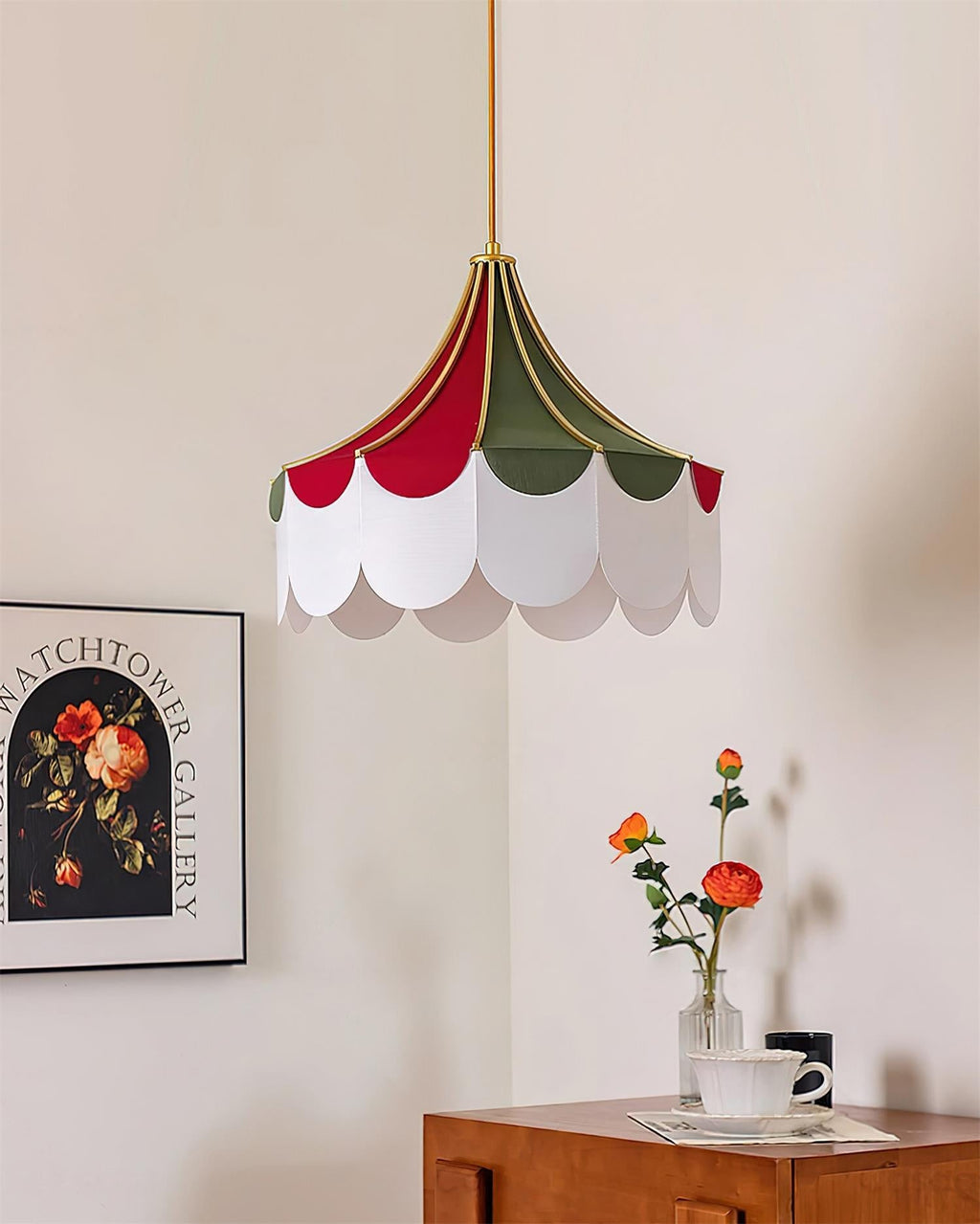 Circus Fabric Pendant Lamp — product view 4