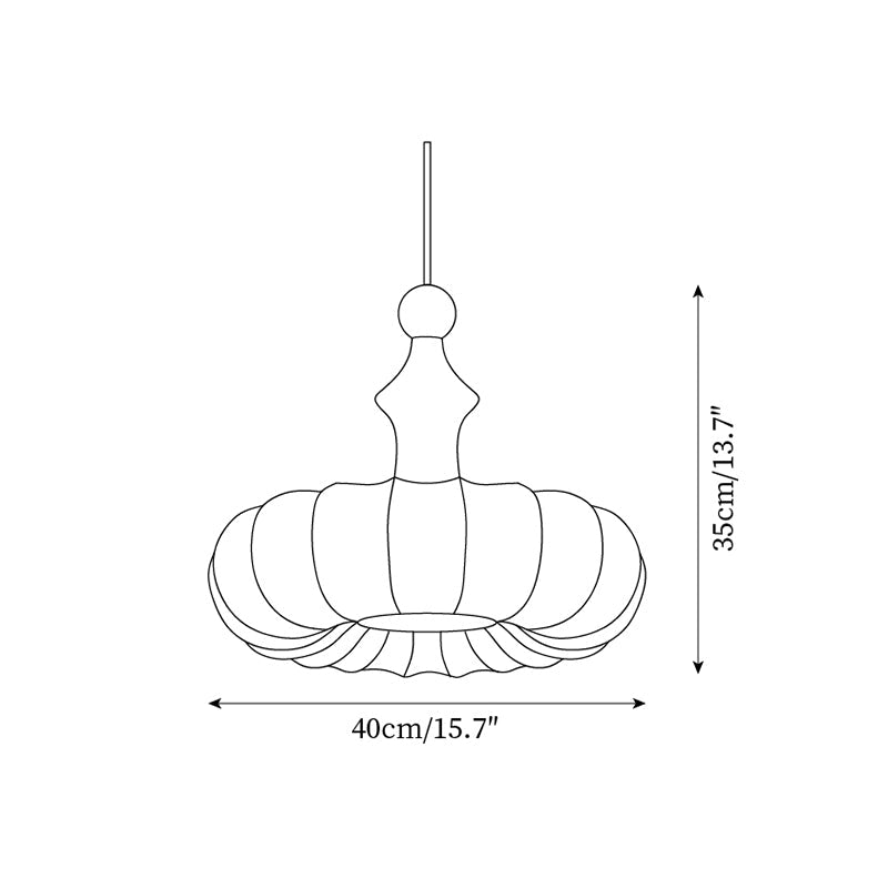 Coniko Wood Pendant Lamp — product view 5