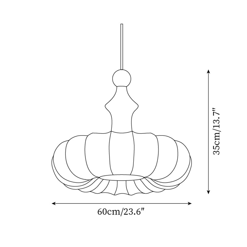 Coniko Wood Pendant Lamp — product view 7