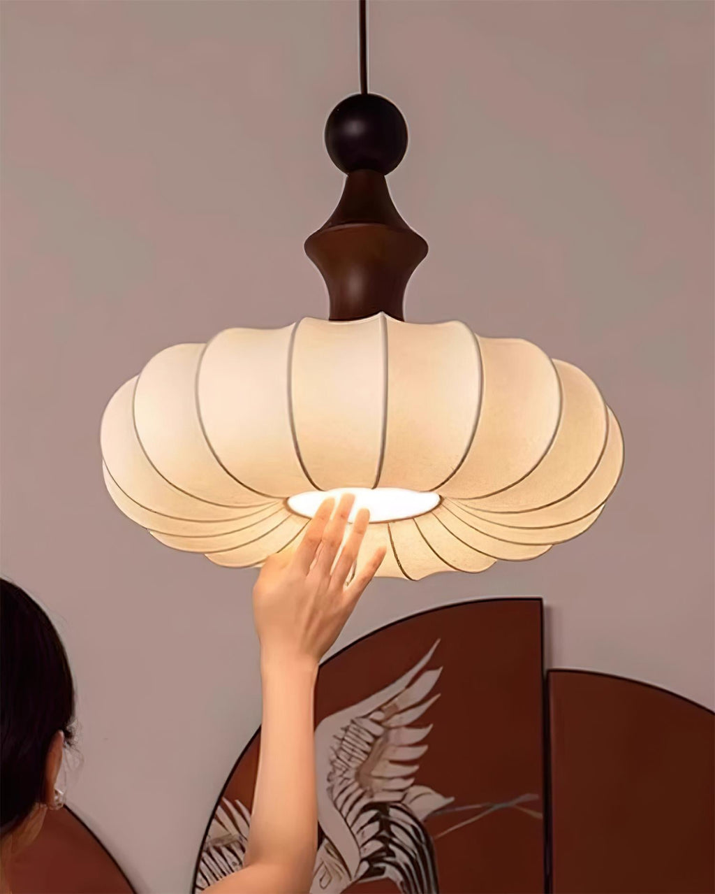 Coniko Wood Pendant Lamp — product view 9