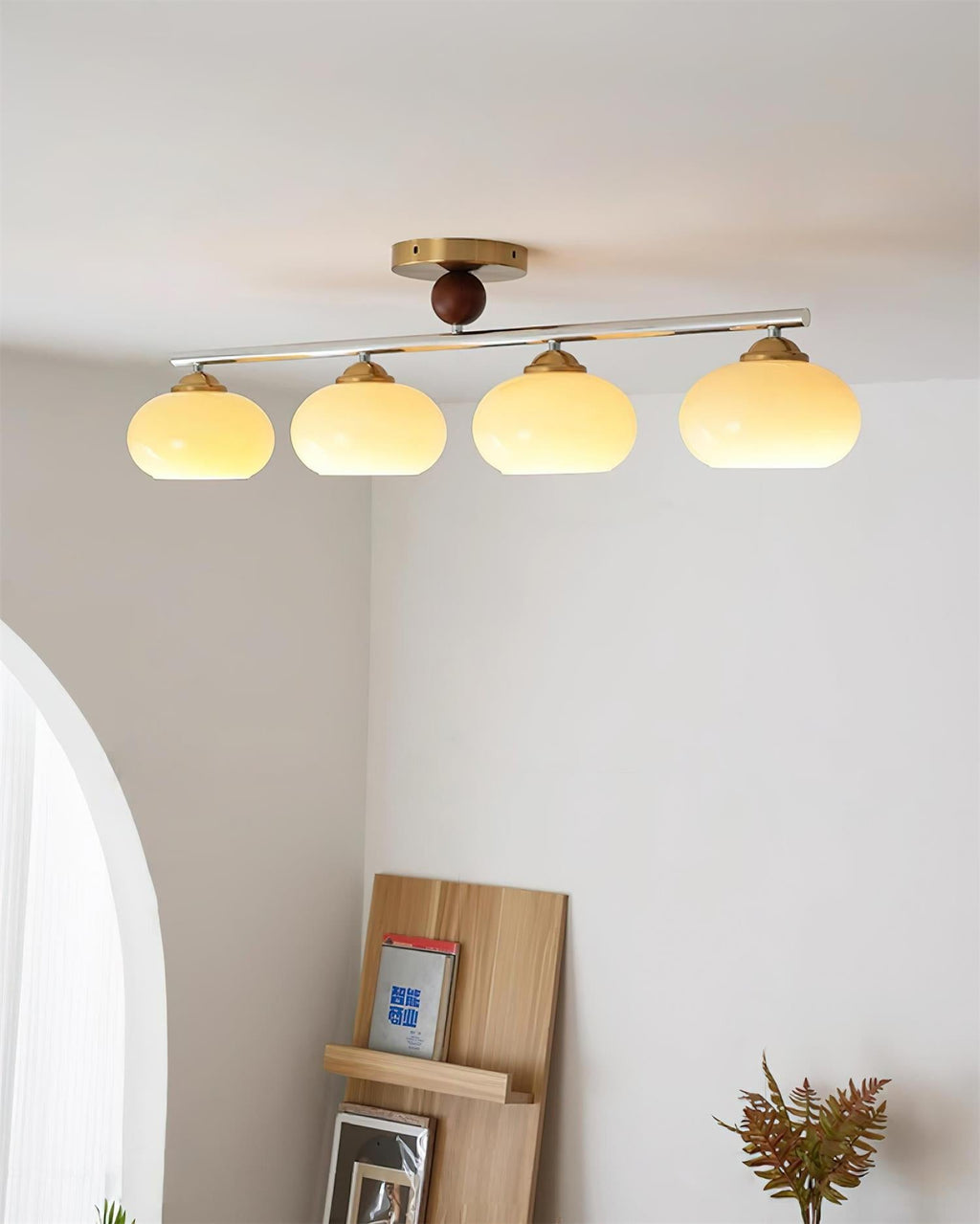 Orley Glass Ceiling Light — product view 3