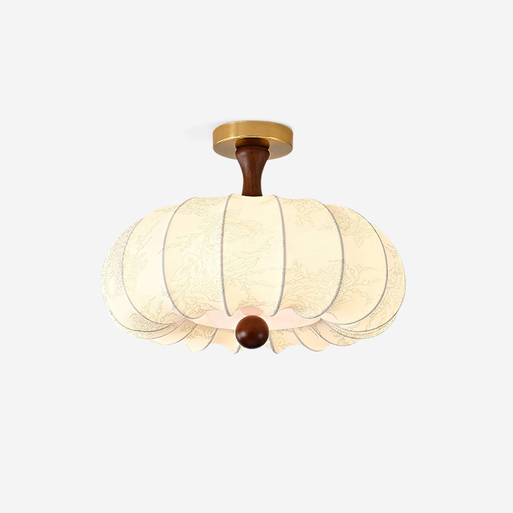 Rivale Wood Ceiling Light — product view 1