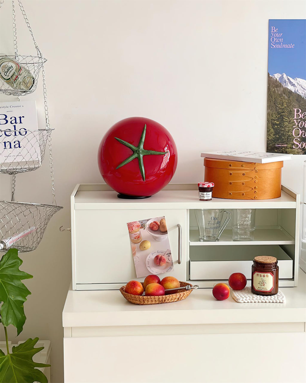 Tomato Glass Table Lamp — product view 10