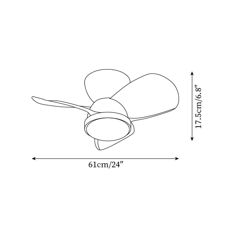 Talaya 24″ Ceiling Fan Light — product view 5