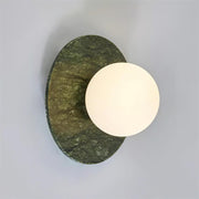 Green Marble & White