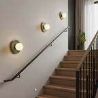 Gaia Green Marble Wall Lamp — product view 6