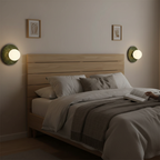 Gaia Green Marble Wall Lamp — product view 7