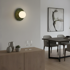 Gaia Green Marble Wall Lamp — product view 11