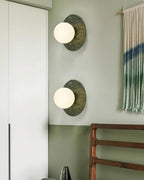 Gaia Green Marble Wall Lamp — product view 15