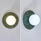 Gaia Green Marble Wall Lamp — product view 18