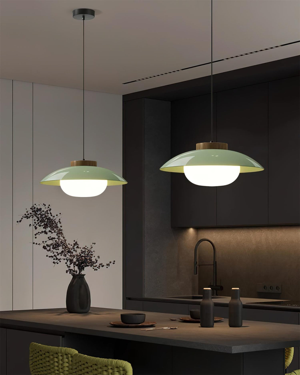 Sima Plug In Iron Pendant Lamp — product view 6