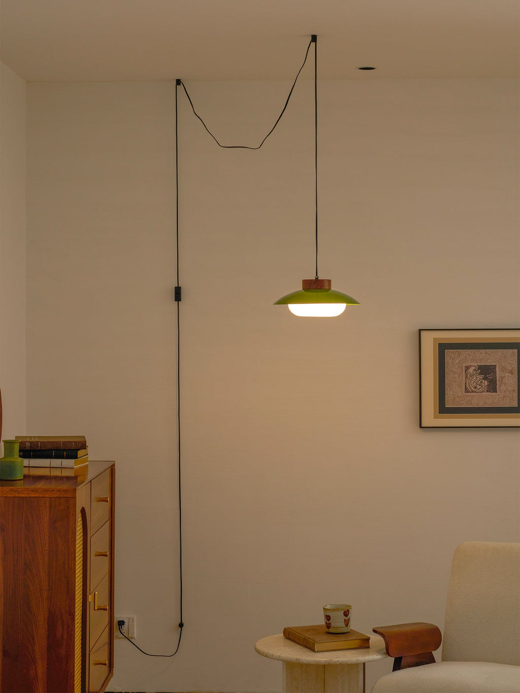 Sima Plug In Iron Pendant Lamp — product view 16