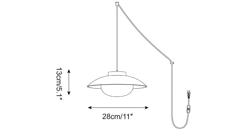 Sima Plug In Iron Pendant Lamp — product detail 22