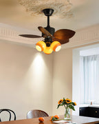 Keltic Leaf 29.5″ Ceiling Fan Light — product view 3