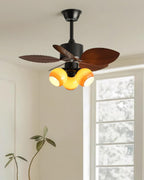 Keltic Leaf 29.5″ Ceiling Fan Light — product view 7