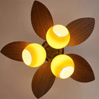 Keltic Leaf 29.5″ Ceiling Fan Light — product view 8