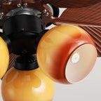 Keltic Leaf 29.5″ Ceiling Fan Light — product view 13