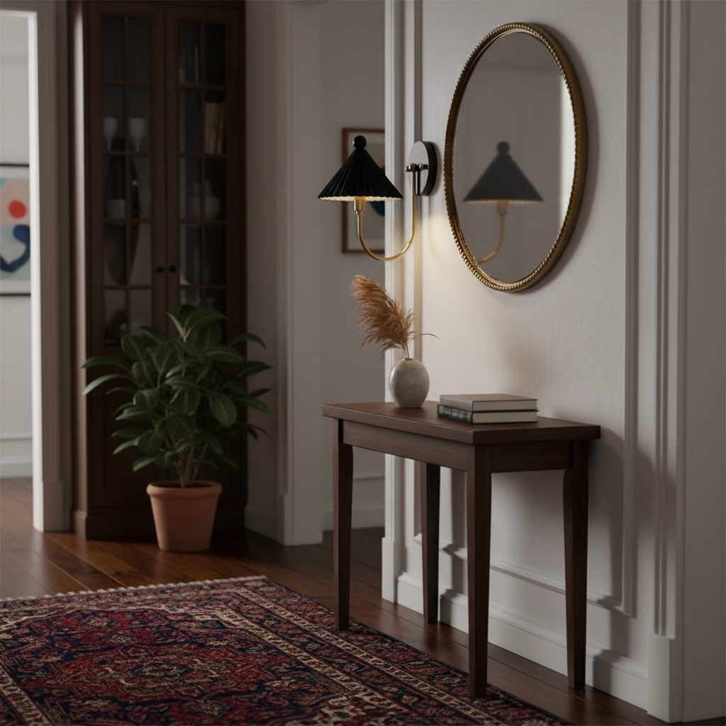 Kismet Ceramics Wood Wall Lamp — product view 5