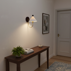 Kismet Ceramics Wood Wall Lamp — product view 7