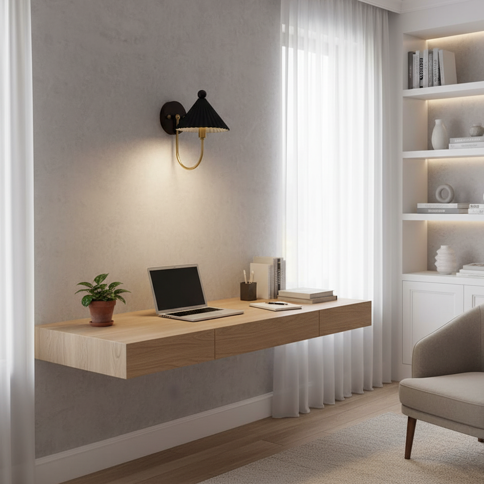 Kismet Ceramics Wood Wall Lamp — product view 9