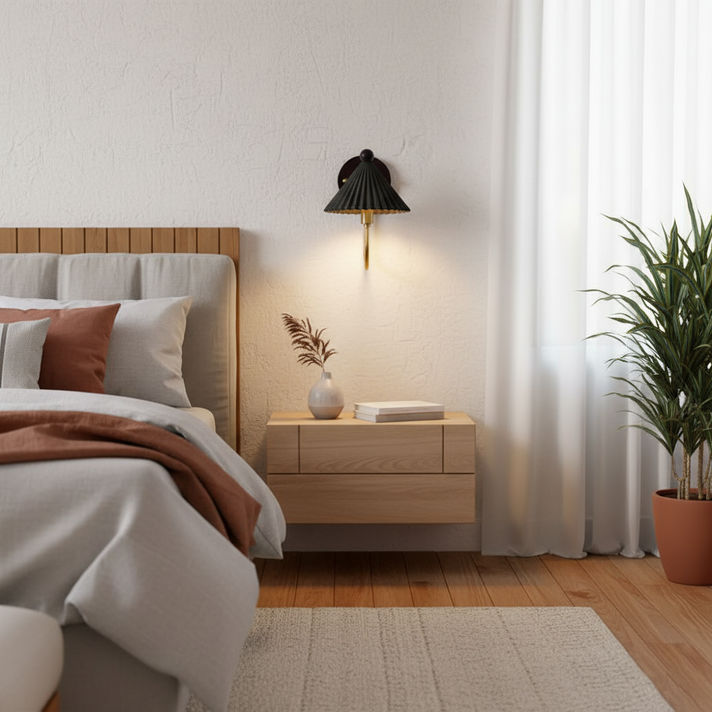 Kismet Ceramics Wood Wall Lamp — product view 13