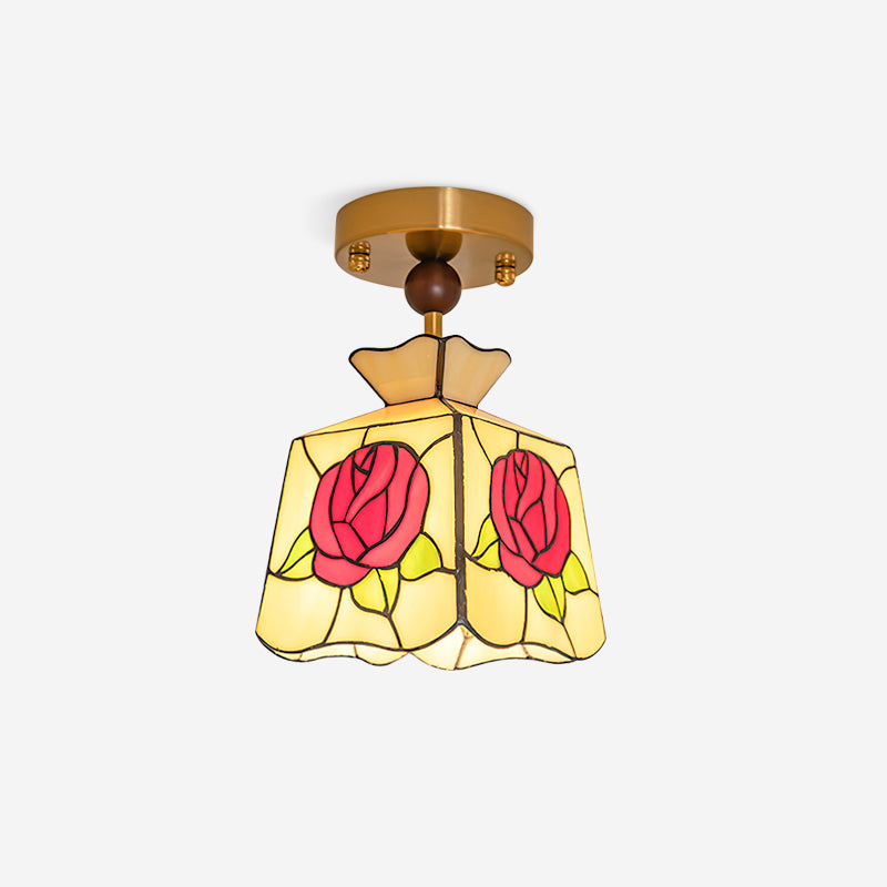 Roselit Glass Ceiling Lamp — product view 1
