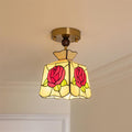 Roselit Glass Ceiling Lamp — product view 2