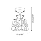 Roselit Glass Ceiling Lamp — product view 5