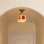 Roselit Glass Ceiling Lamp — product view 8
