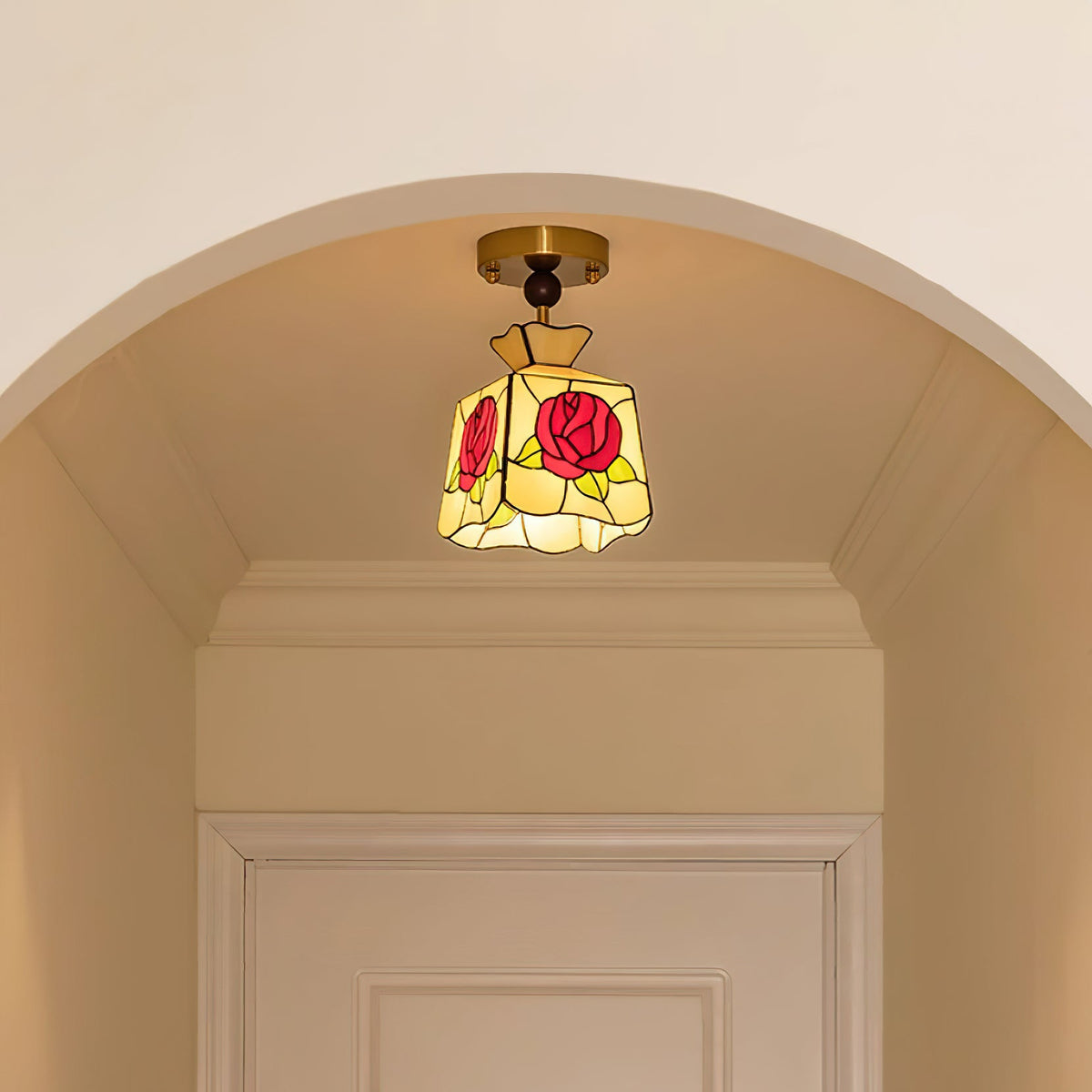 Roselit Glass Ceiling Lamp — product view 8