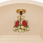 Roselit Glass Ceiling Lamp — product view 9