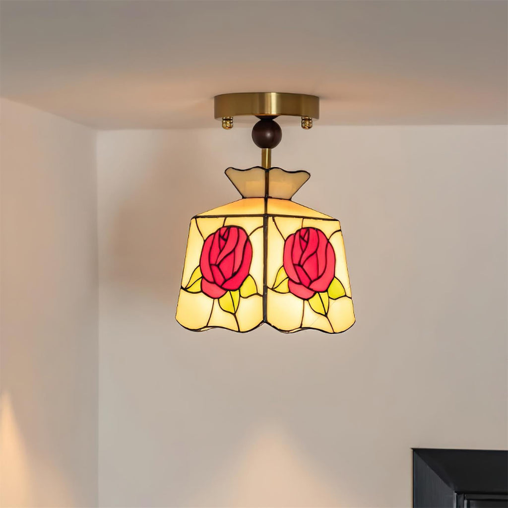 Roselit Glass Ceiling Lamp — product view 10
