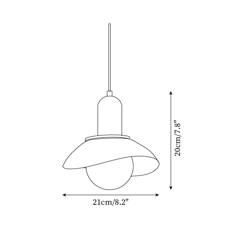 Legro Glass Pendant Lamp — product view 5
