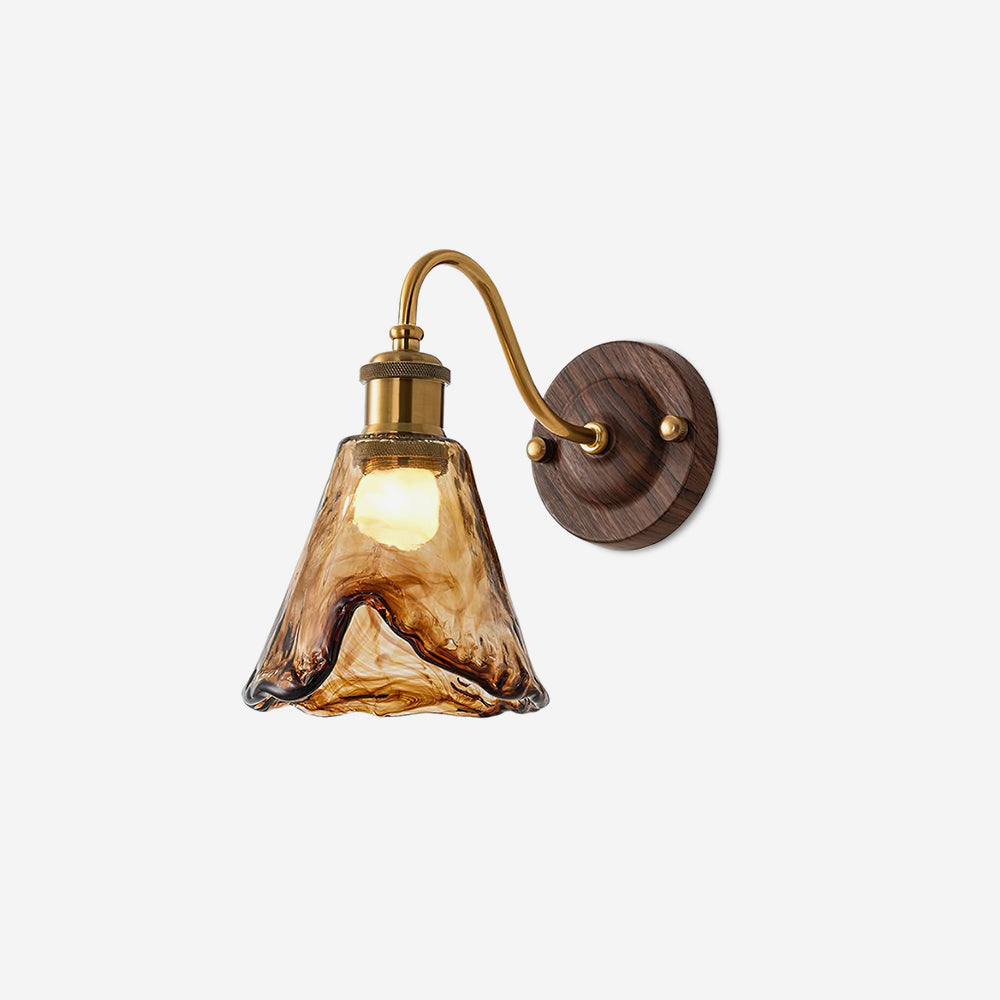Nalia Amber Wall Lamp — product view 1