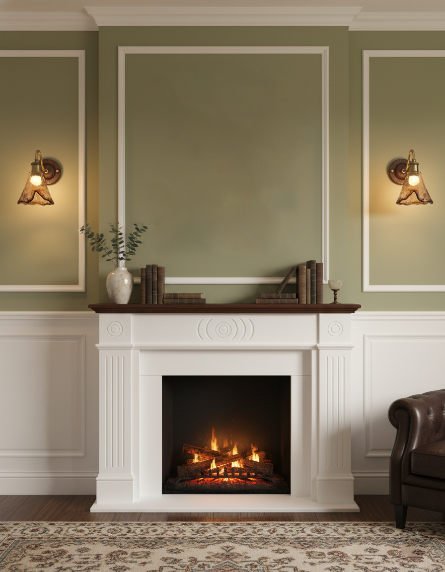 Nalia Amber Wall Lamp — product view 9